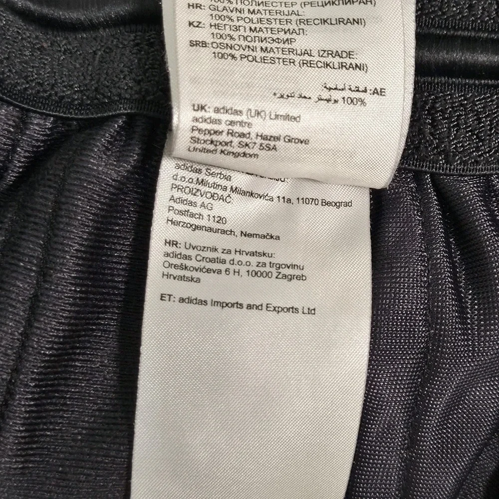 Adidas Primegreen Track Pants Athleisure Performance Mens Large Gray Ankle Zip